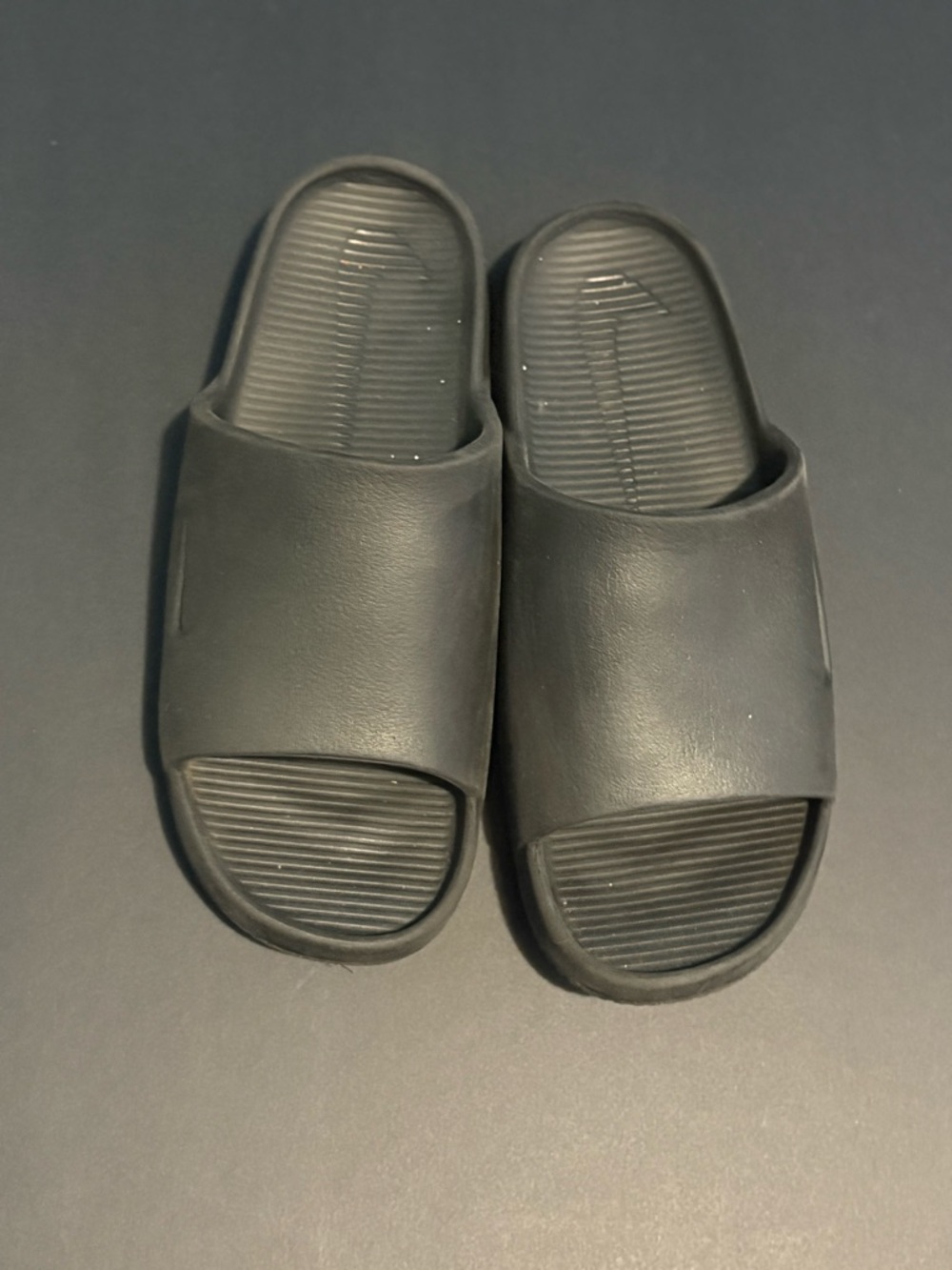 Nike Calm Black Slide Sandals - Men’s 7
